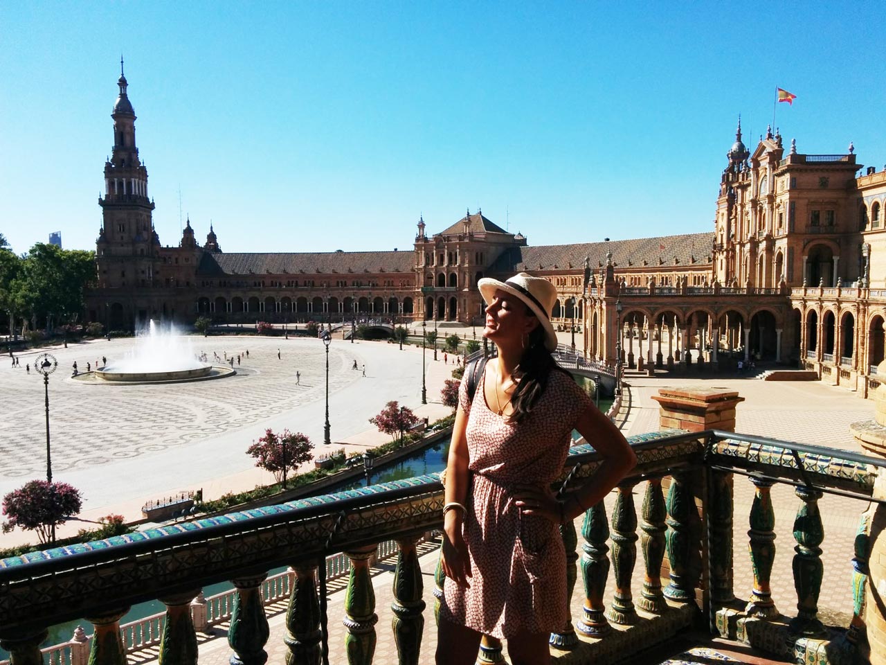 Plaza de Espana di Siviglia