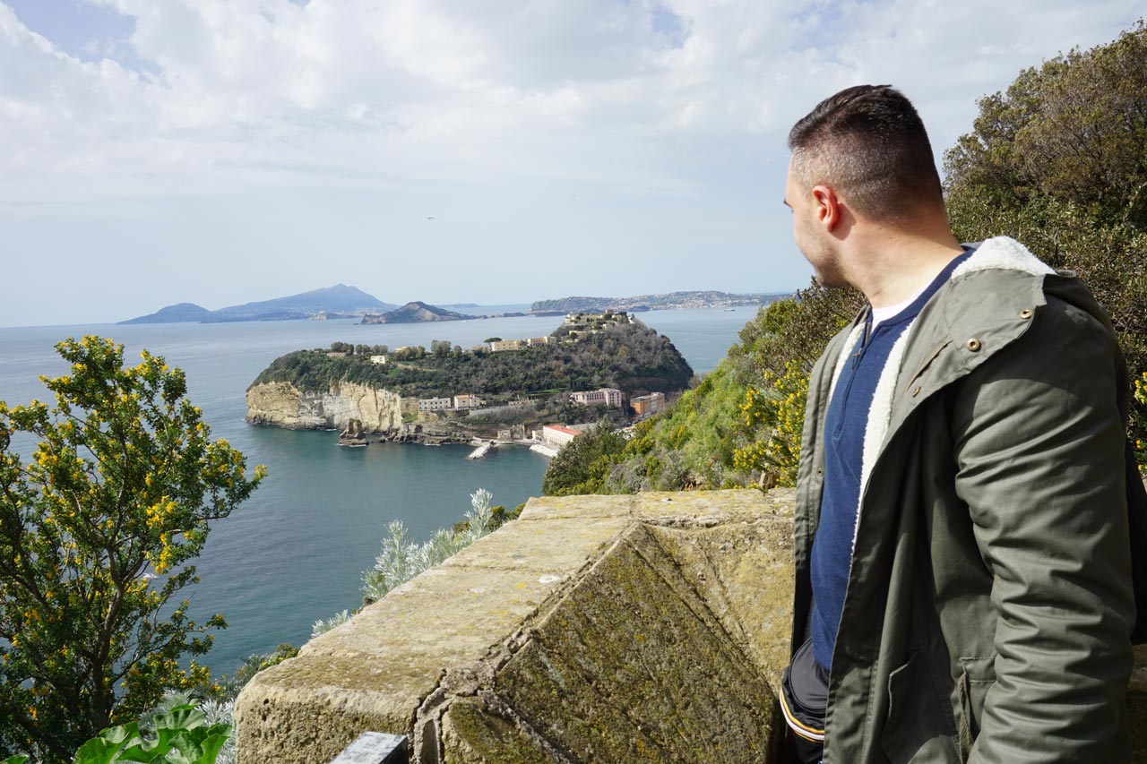 Nisida vista dal Parco Virgiliano