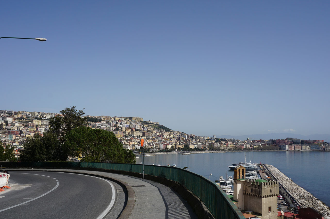 Panorama da Via Orazio a Posillipo