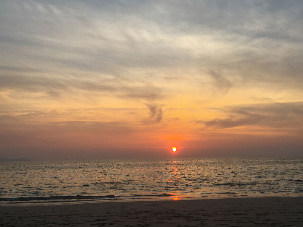 tramonto a Koh Kradan