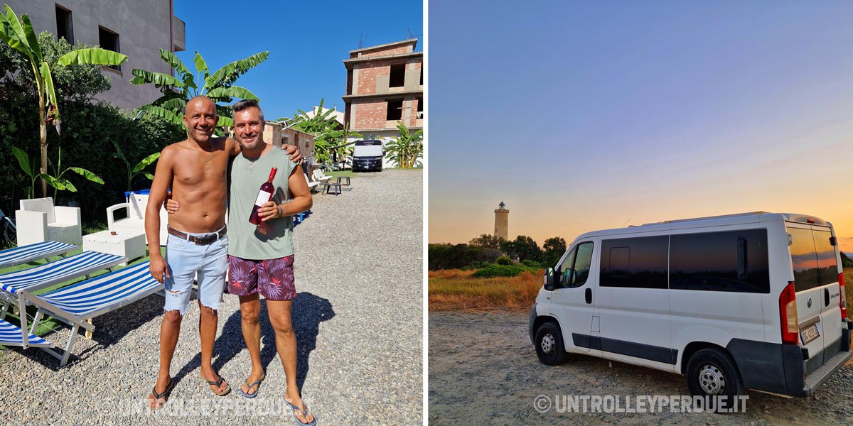 calabria in camper