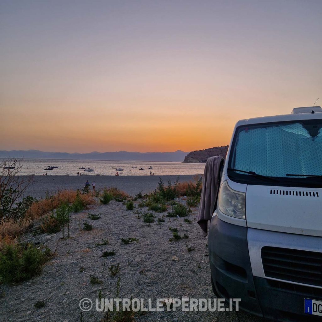 calabria in camper