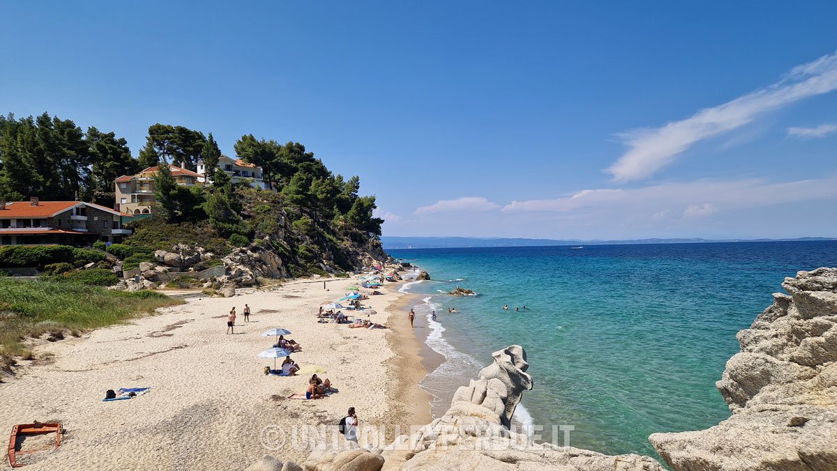 spiagge più belle di sithonia