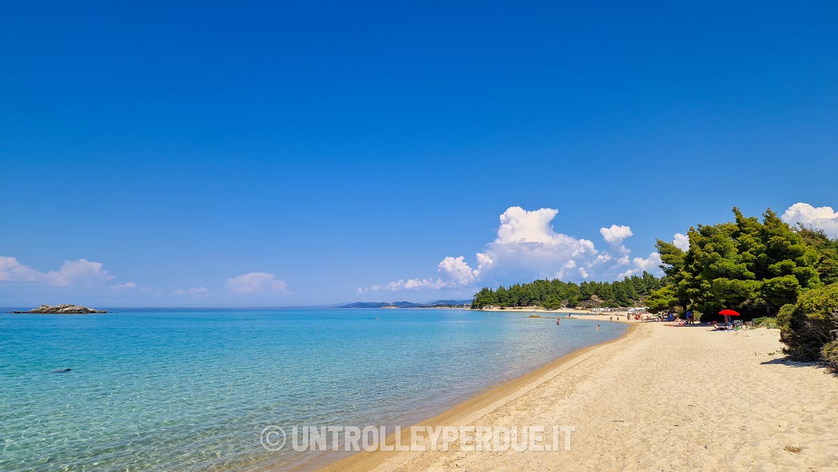 le migliori spiagge di sithonia