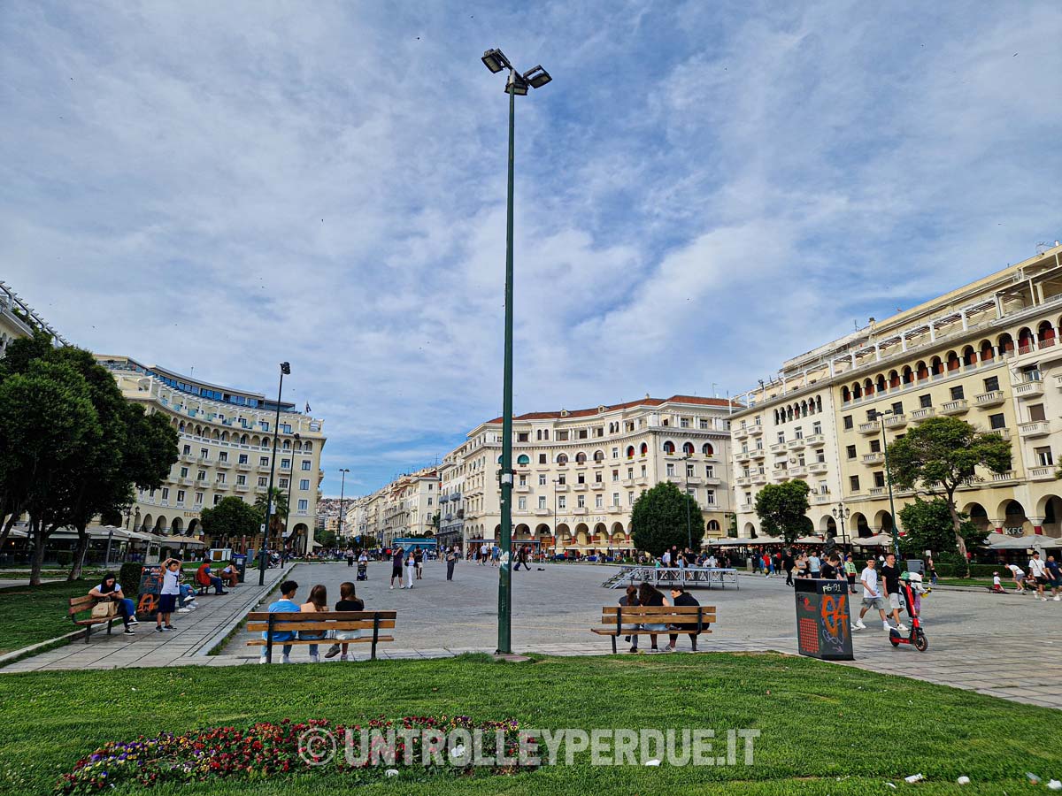 piazza aristotele salonicco
