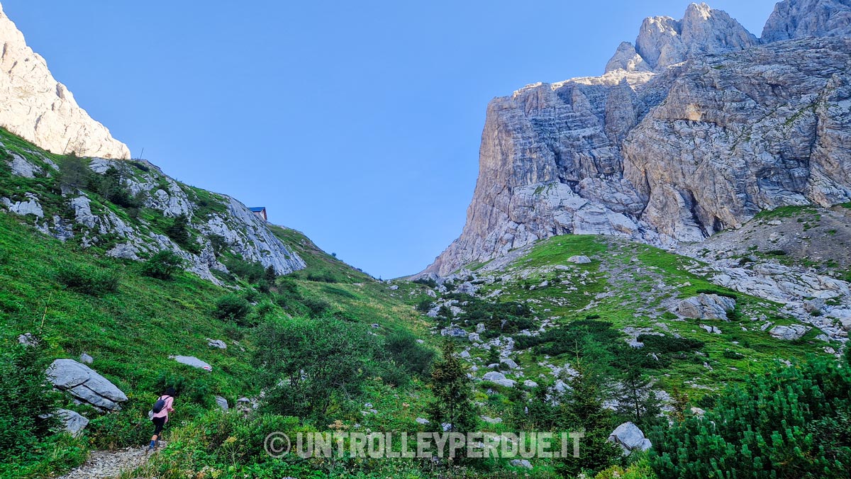 trekking lago volaia da rifugio tolazzi