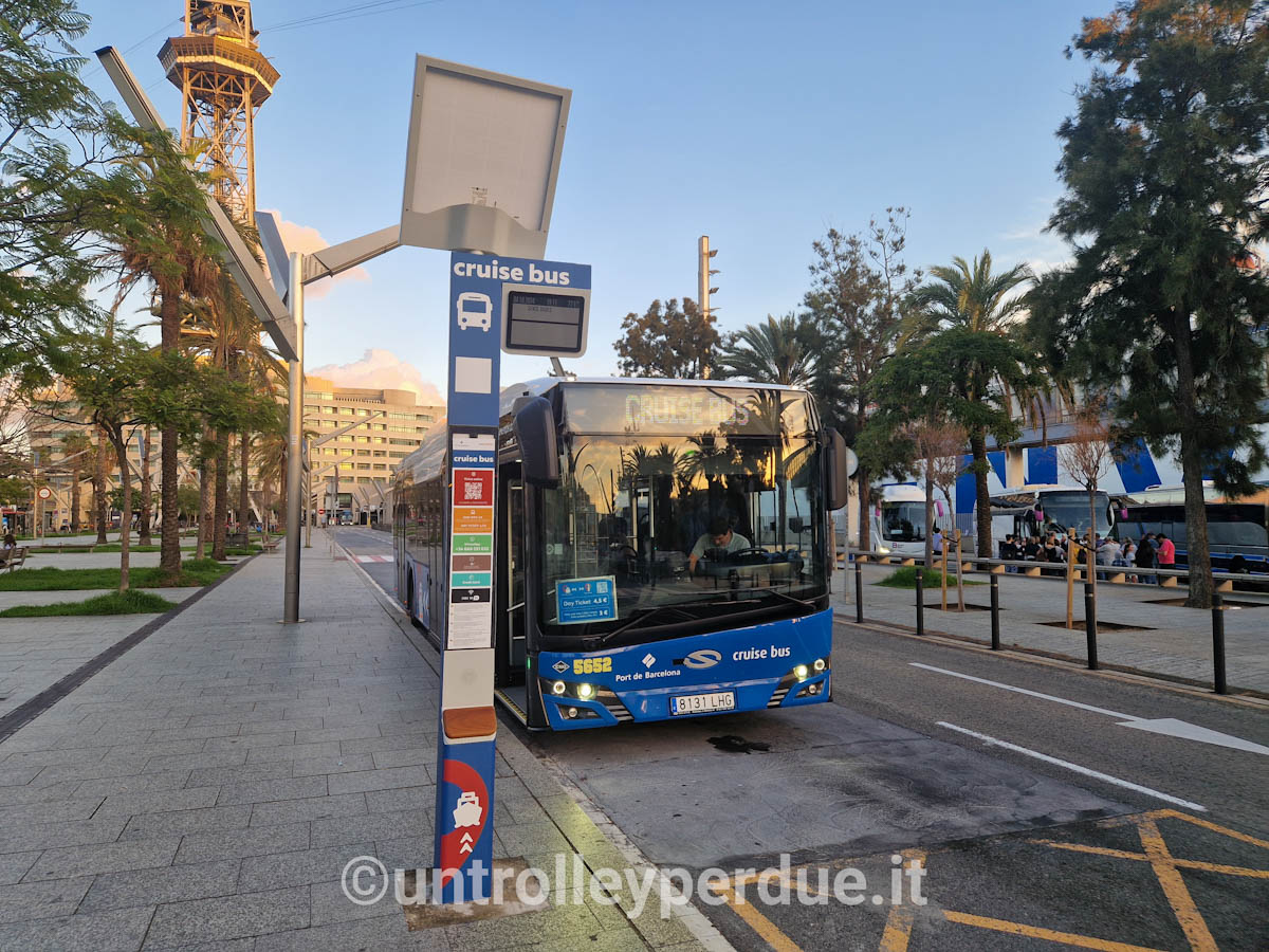 cruise bus barcellona