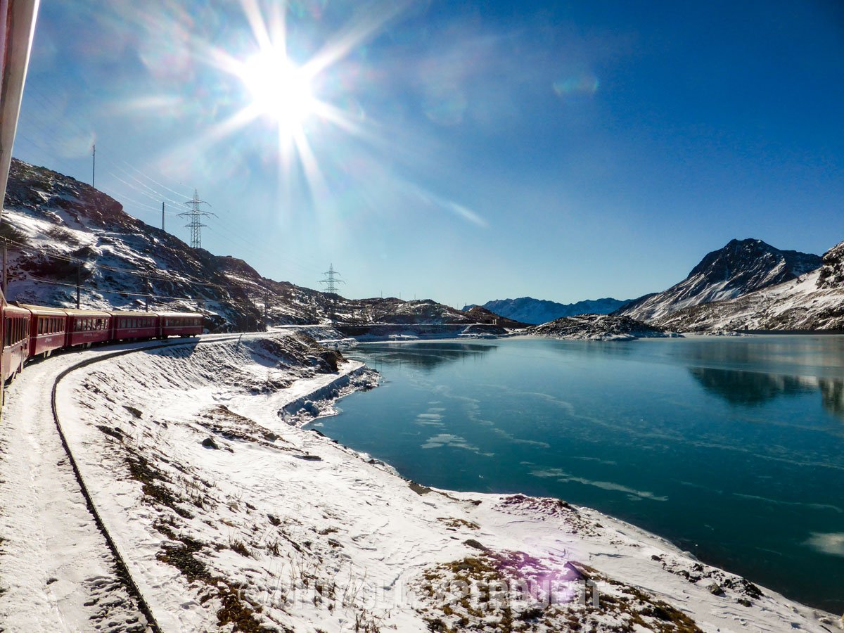 lago bianco passo bernina