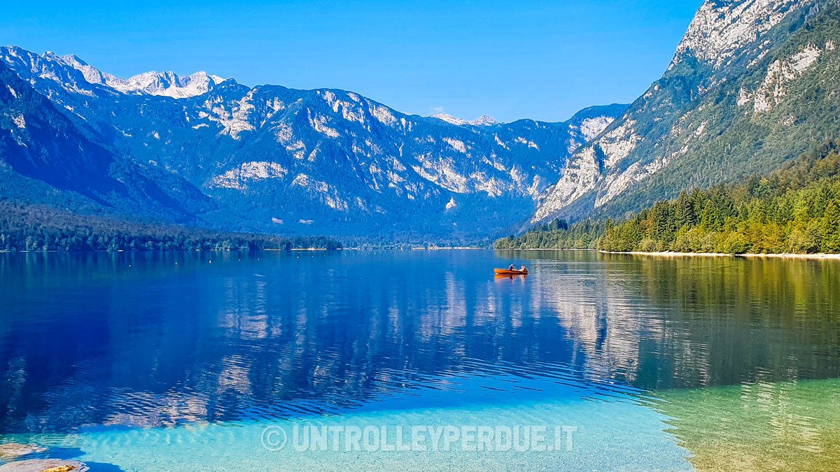 trekking al lago di bohinj