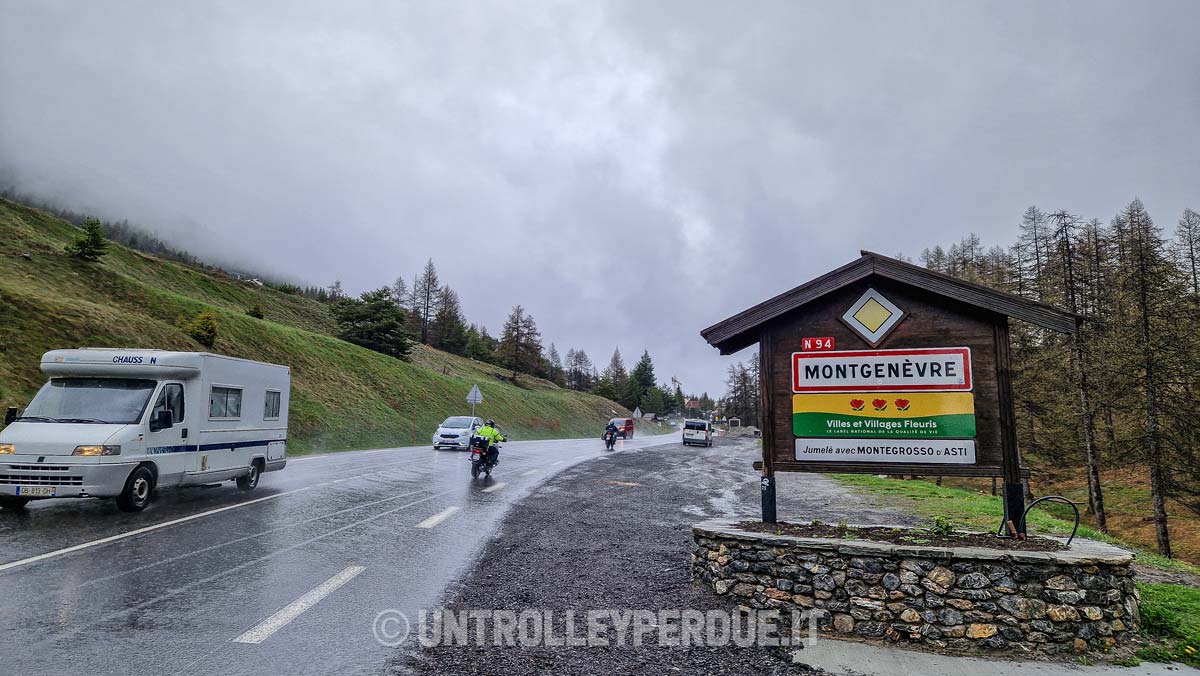 passo del monginevro in camper