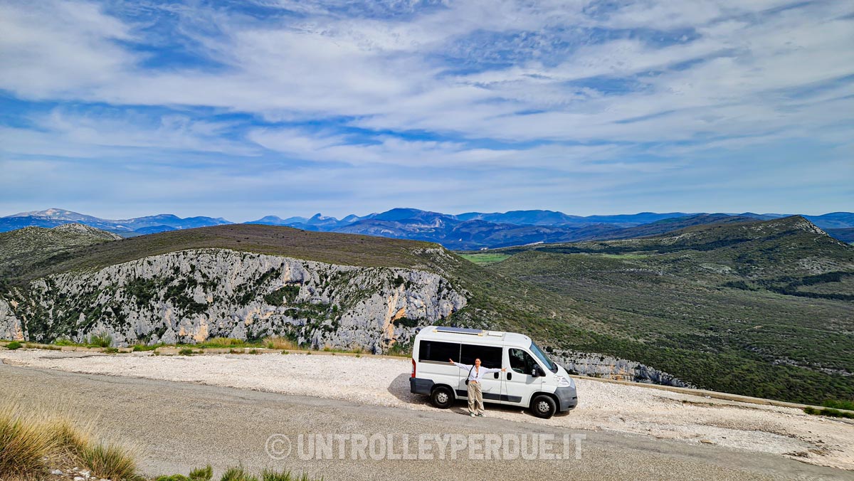 gole del verdon in camper