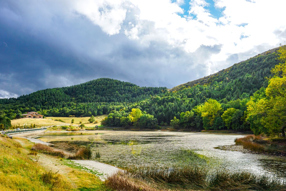 lago pescara biccari