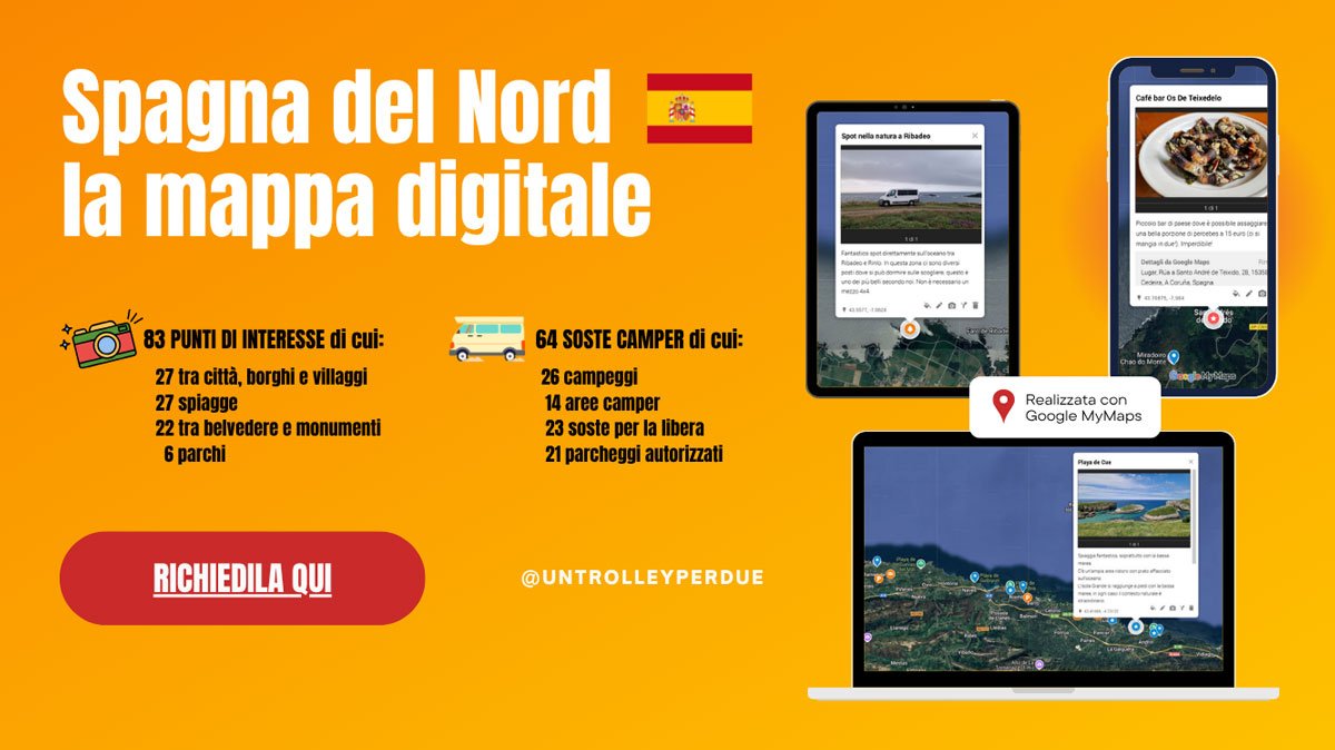 mappa spagna del nord