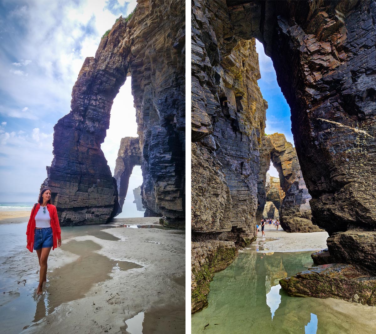 spiaggia delle cattedrali galizia