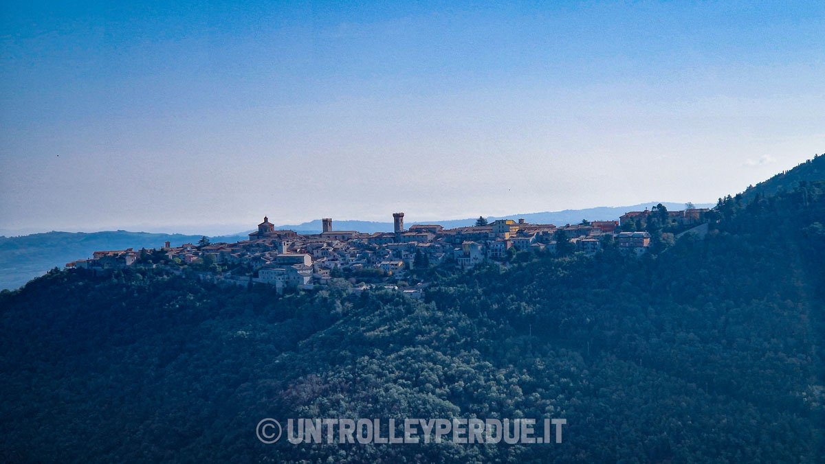 veduta di arcevia