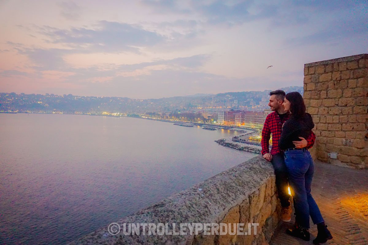 tramonto a napoli