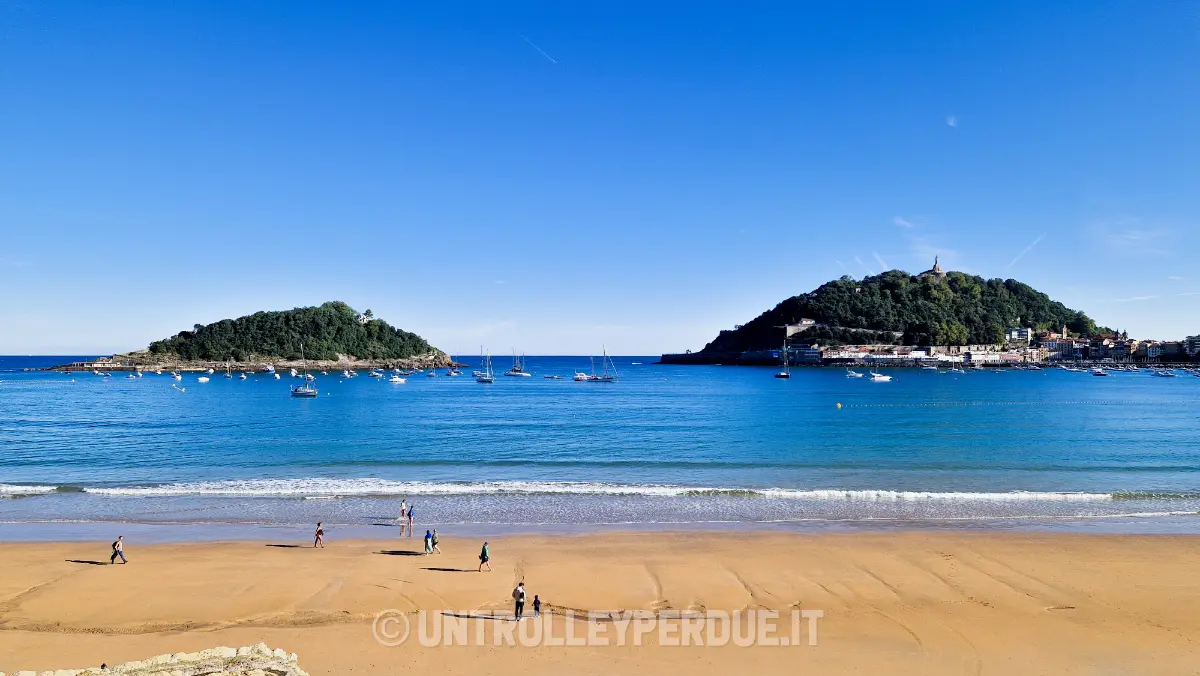 baia di san sebastian spagna