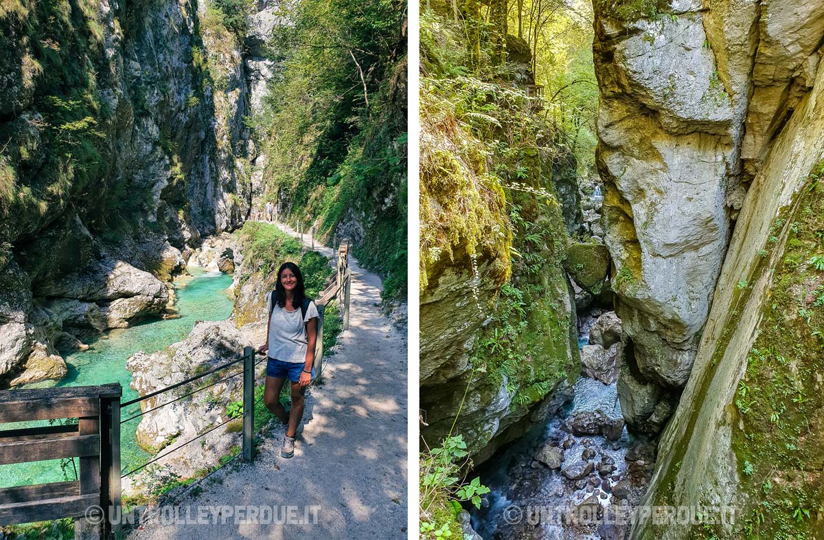 escursione nelle gole di tolmin