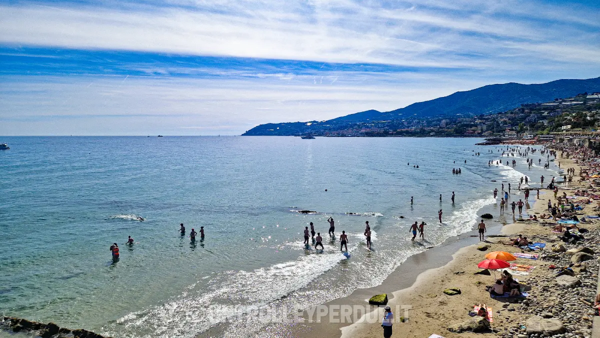 spiaggia tre ponti sanremo