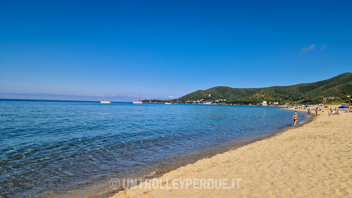 spiaggia di baia arena cilento